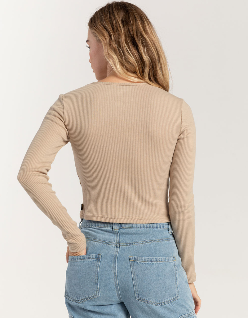 FIVESTAR GENERAL CO. Poorboy Womens Long Sleeve Baby Tee image number 3