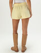 FULL TILT Shell Applique Womens Sweat Shorts image number 5