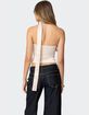 EDIKTED Strapless Two Piece Scarf Top image number 5