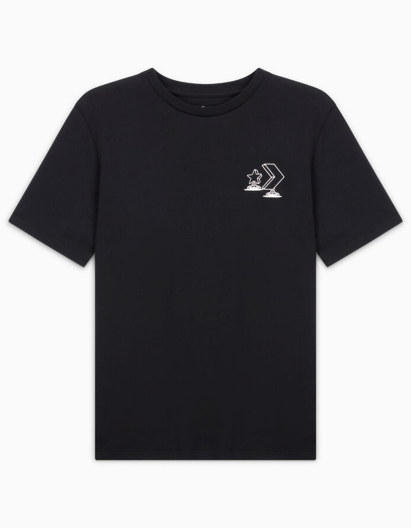 CONVERSE Skateboarding Star Chevron Mens Tee image number 1