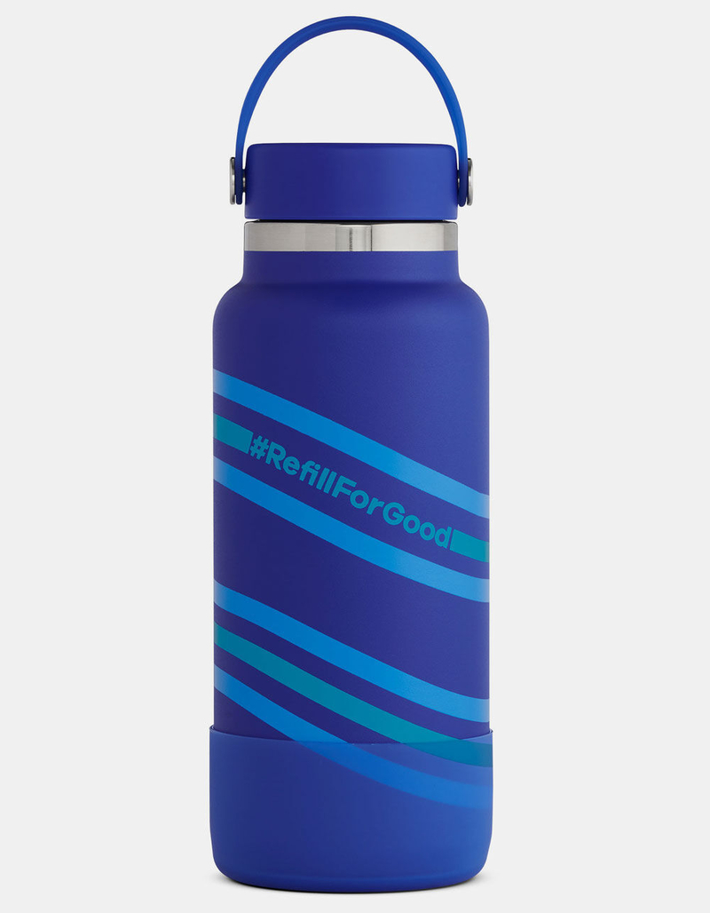 HYDRO FLASK Wave 32oz Refill For Good Limited Edition Surf Wide Mouth Water Bottle image number 1