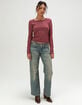 BDG Urban Outfitters Kayla Womens Low Rise Jeans image number 1
