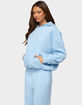EDIKTED Core Stripey Oversized Hoodie image number 2