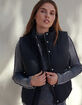 WEST OF MELROSE Womens Oversized Puffer Vest image number 1