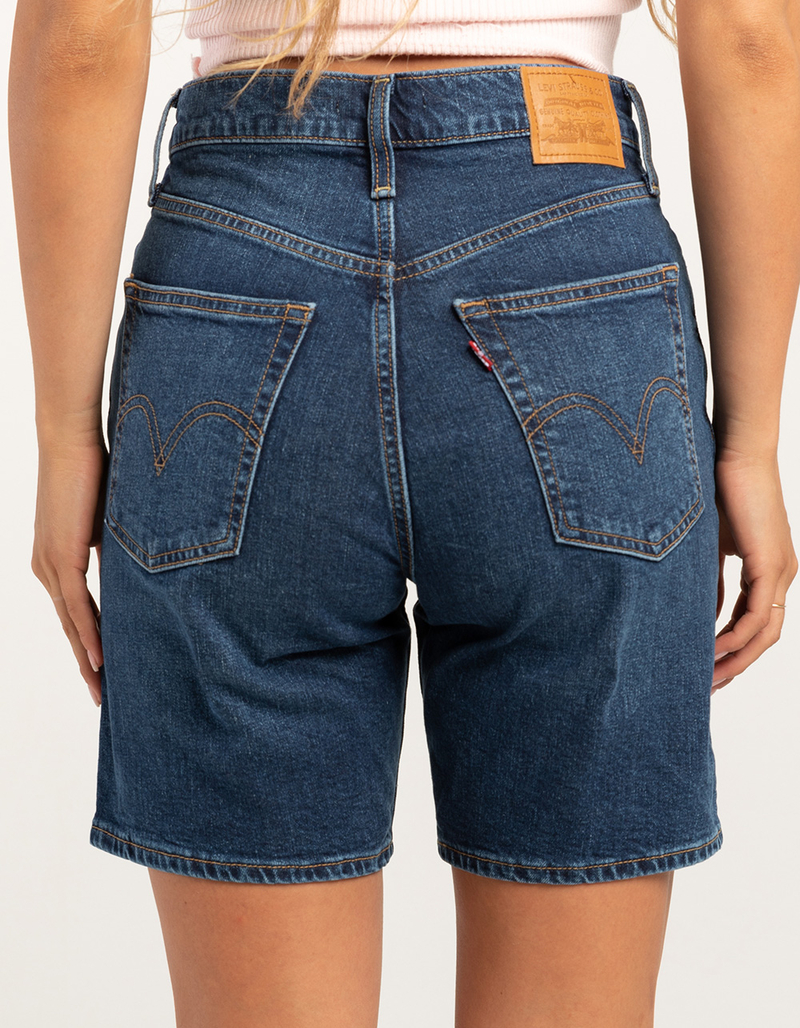 LEVI'S Premium Ribcage Bermuda Womens Shorts - Bringing The Basic image number 3