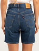 LEVI'S Premium Ribcage Bermuda Womens Shorts - Bringing The Basic image number 4