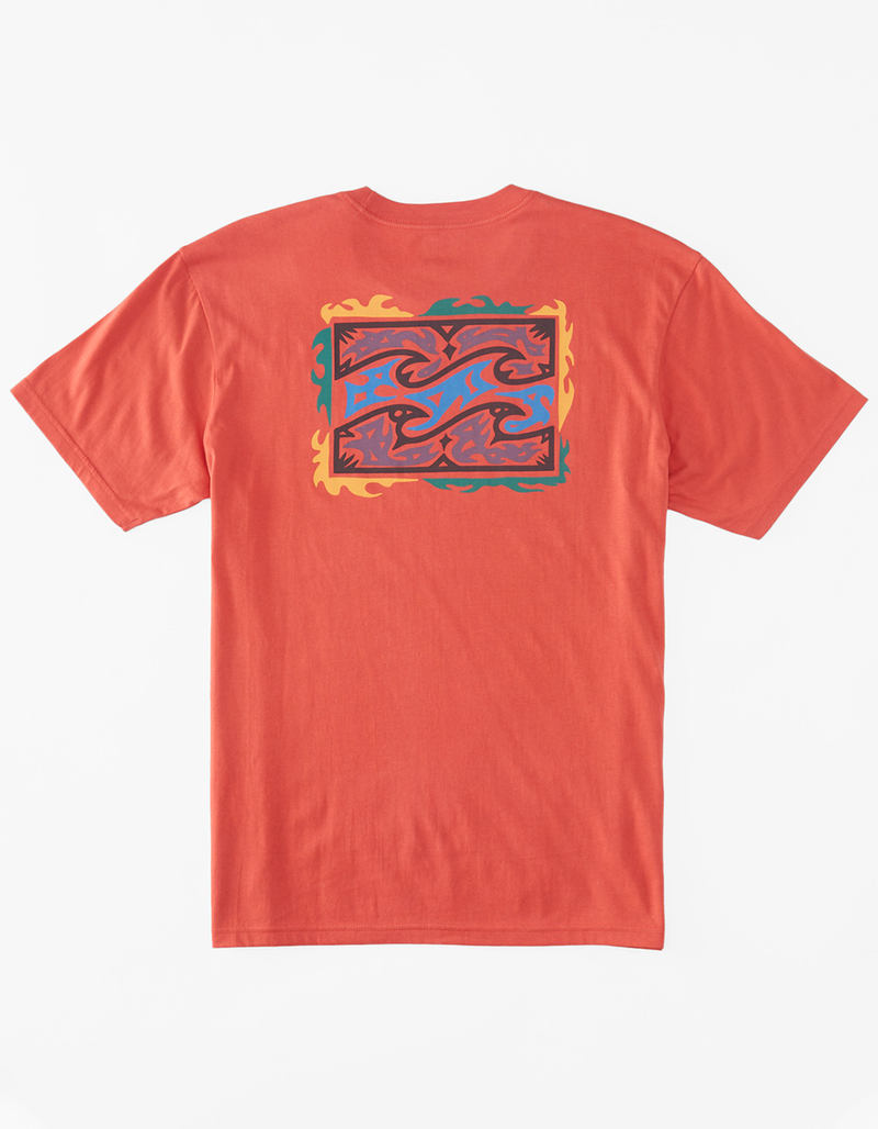 BILLABONG Crayon Wave Mens Tee image number 2