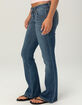 RSQ Ultra Low Rise Womens Bootcut Jeans image number 4