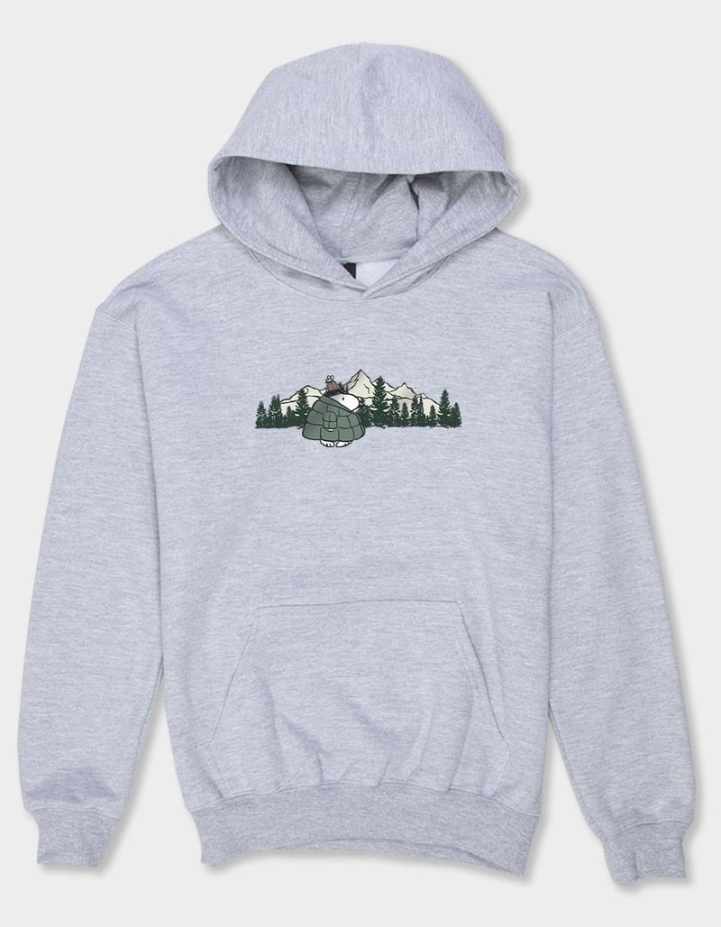 PEANUTS Winter Walks Unisex Kids Hoodie image number 0