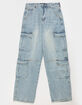 RSQ Mens Baggy Cargo Jeans image number 6