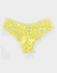 SPREE INTIMATES Scallop Lace Thong image number 2