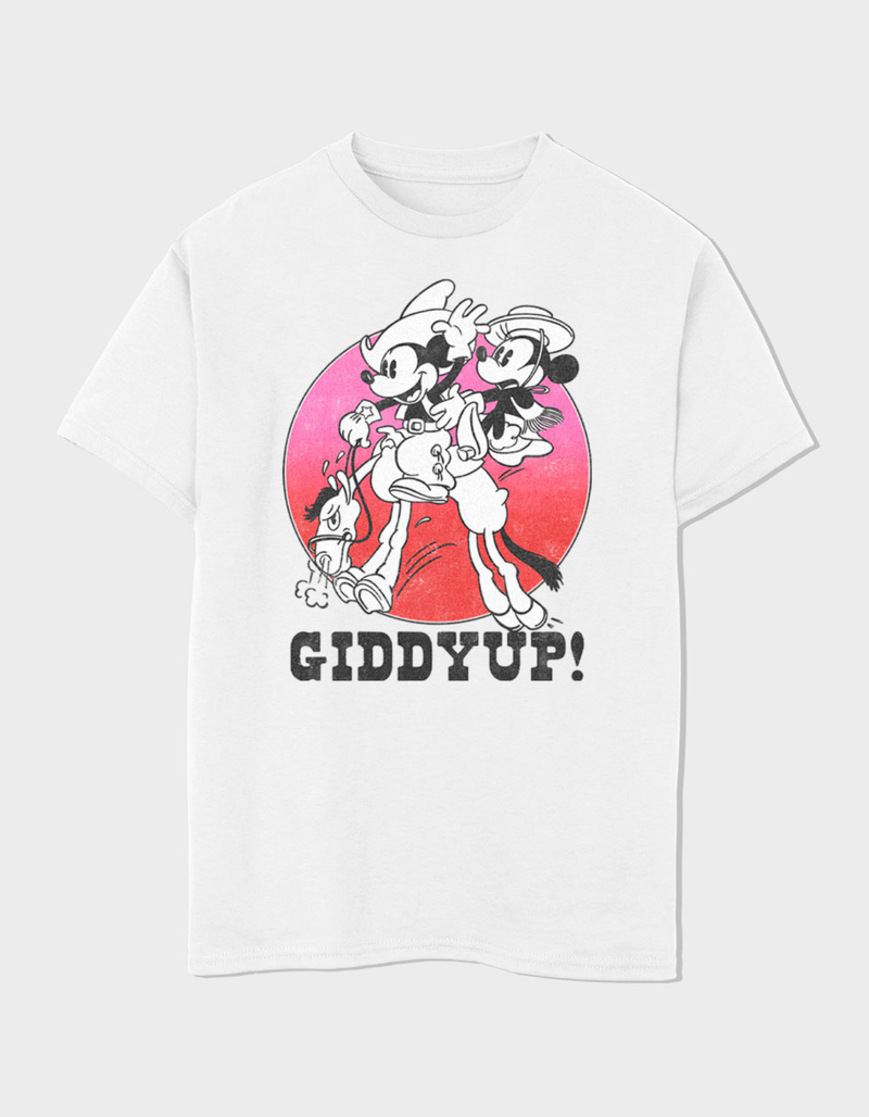 DISNEY Giddy Up Mickey Unisex Kids Tee image number 0