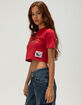 MITCHELL & NESS San Francisco 49ers Womens Crop Tee image number 3