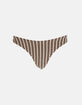 RHYTHM Terry Sands Stripe High Leg Bikini Bottoms image number 5