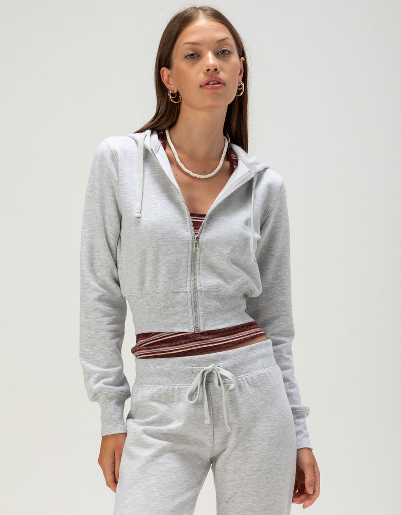 TILLYS Womens Zip-Up Hoodie image number 0