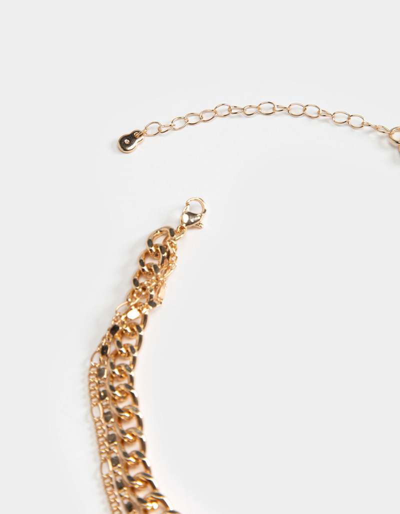 FULL TILT Layered Cuban Link Necklace image number 2