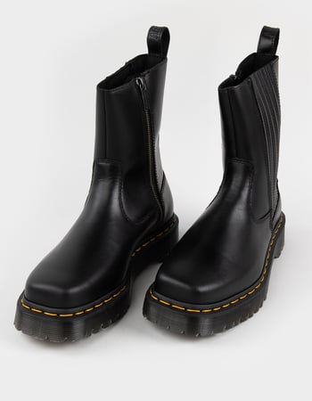 DR. MARTENS Amaayah Lo Womens Leather Boots Alternative Image