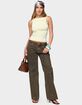 EDIKTED Shanee Tie Shoulder Top image number 5