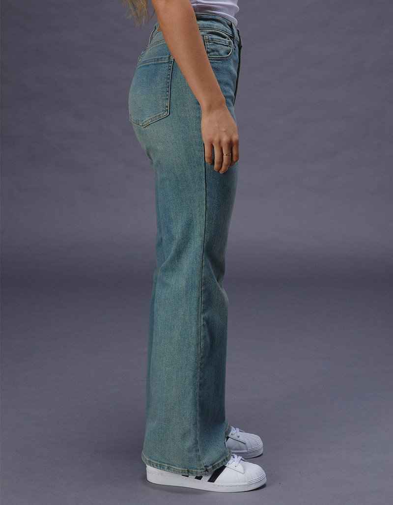 RSQ Womens High Rise Flare Jeans image number 2