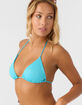 O'NEILL Saltwater Solids Rib Venice Triangle Bikini Top image number 2