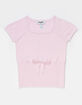 RSQ Girls Ribbon Bow Sweater Top image number 2