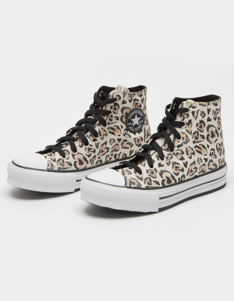 CONVERSE Chuck Taylor All Star Girls Eva Lift High Top Shoes image number 0