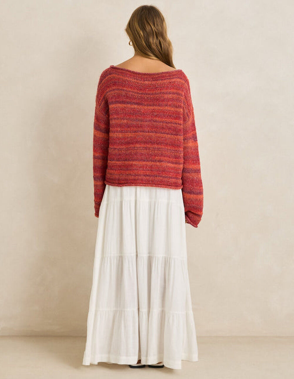 RHYTHM Baklava Womens Sweater - RED COMBO | Tillys