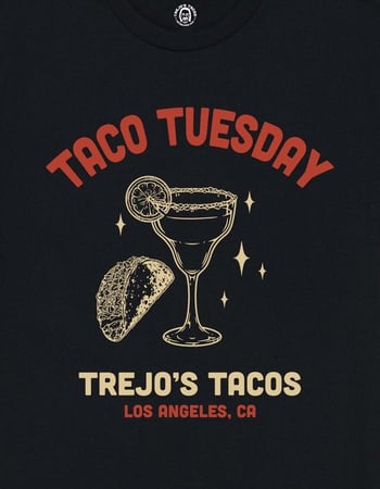 TREJO'S TACOS Taco Tuesday Unisex Tee Alternative Image