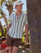 RSQ Mens Cargo Twill Pull On Shorts image number 9