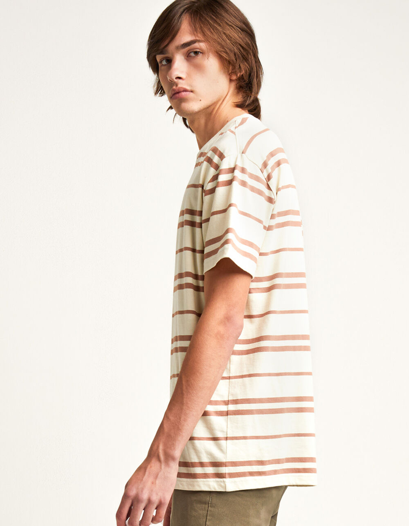 RSQ Striped Mens Oversize T-Shirt image number 3
