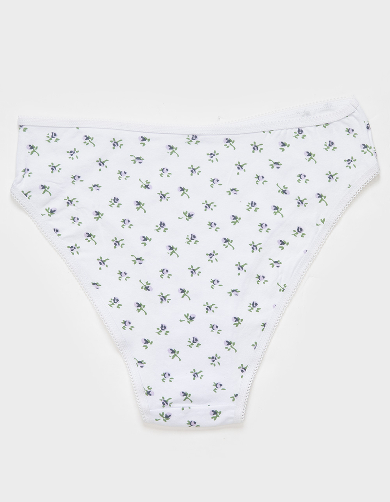 FULL TILT Picot Trim High Leg Bikini Panties image number 1
