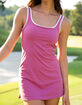 GOLD HINGE Open Back Active Womens Dress image number 6