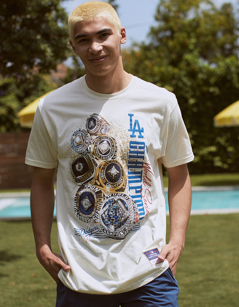 MITCHELL & NESS Los Angeles Dodgers Champions Mens Tee image number 0