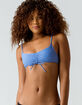FULL TILT Cinch Front Bralette Bikini Top image number 1