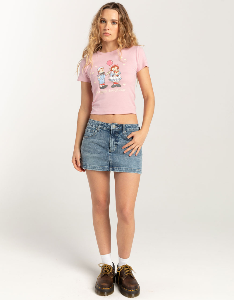 RAGGEDY ANN & ANDY Womens Baby Tee image number 1