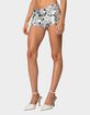EDIKTED Sephira Sequin Micro Shorts image number 3