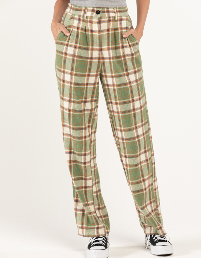 OBEY Pia Womens Flannel Pants image number 1