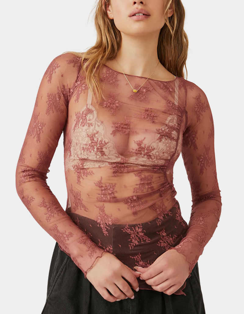 FREE PEOPLE Full Bloom Womens Layering Top image number 4