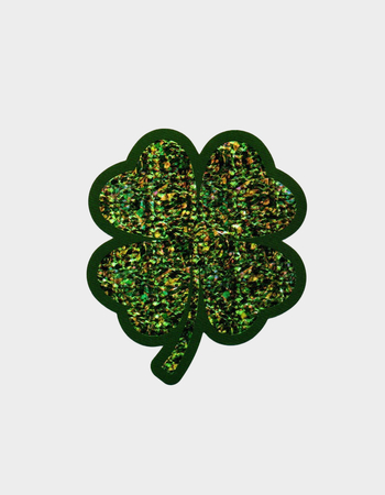Four Leaf Clover Sticker Primary Image