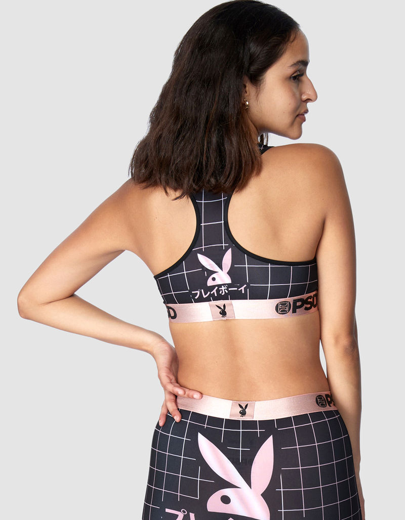 PSD x Playboy Kanji Grid Sports Bra image number 2