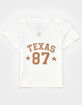 FULL TILT Texas 87 Girls Baby Tee FULL TILT Texas 87 Girls Baby Tee