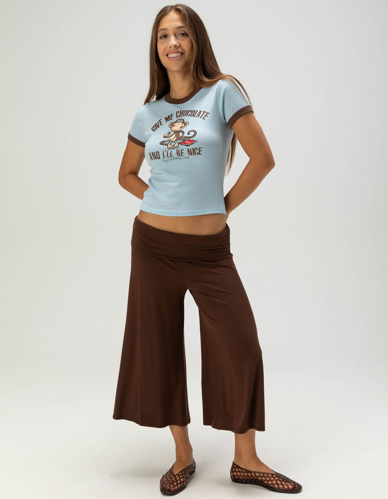 BOBBY JACK Ringer Womens Baby Tee image number 1