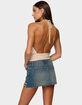 EDIKTED Khalia Backless Cut Out Halter Top image number 3