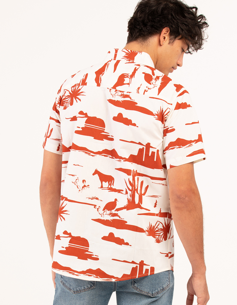 RSQ Western Mens Button Up Shirt image number 2