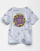 SANTA CRUZ Colored Poppy Dot Girls Tie Dye Tee image number 1
