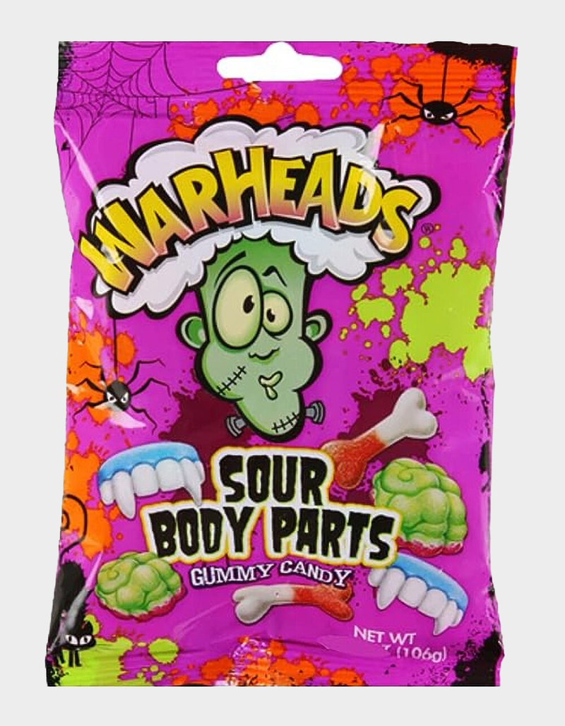 WARHEADS Sour Body Parts Gummy Candy image number 0