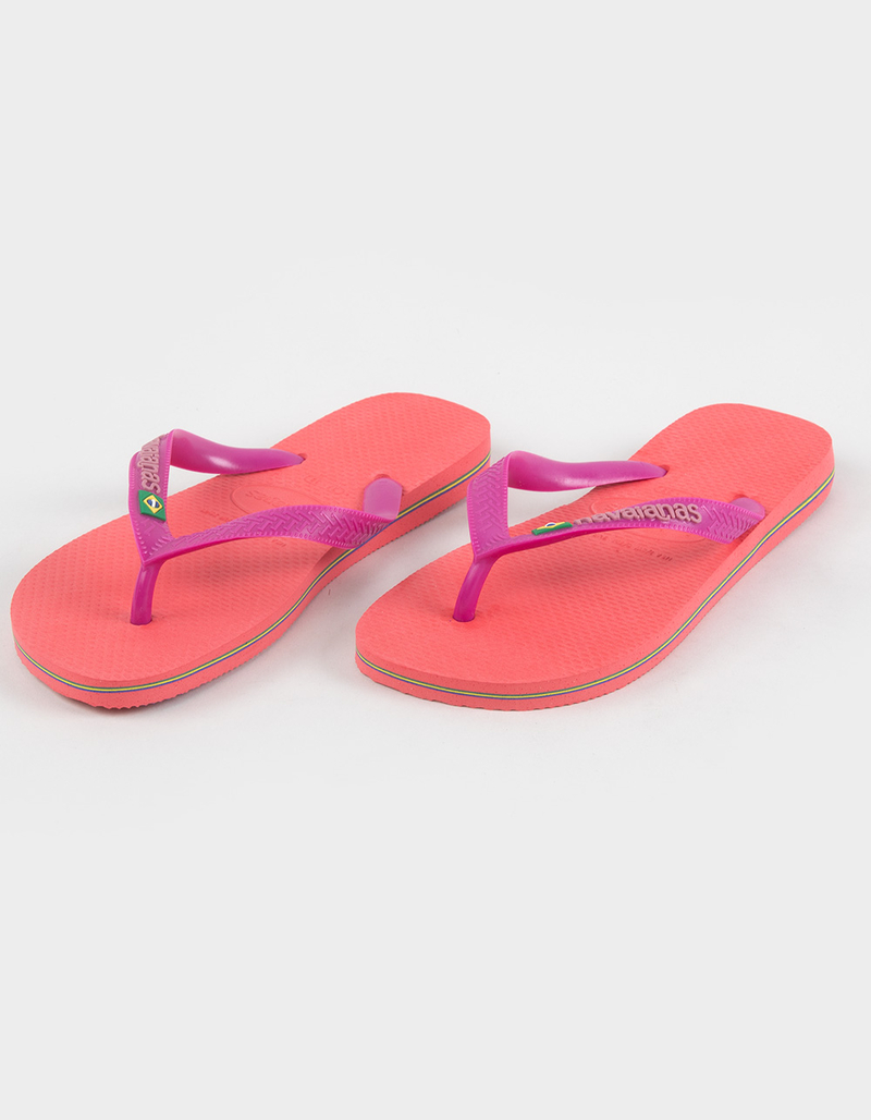 HAVAIANAS Brazil Logo Womens Flip Flops image number 6