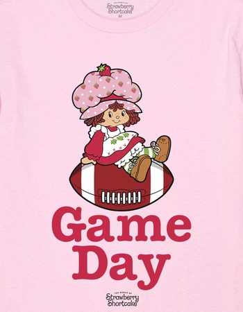 STRAWBERRY SHORTCAKE Game Day Football Unisex Kids Tee Alternative Image