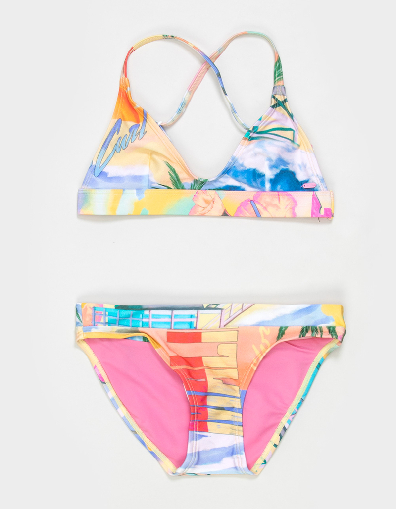 RIP CURL Malibu Girls Bralette Bikini Set image number 0