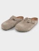 BIRKENSTOCK Boston Mens Suede Clogs image number 1